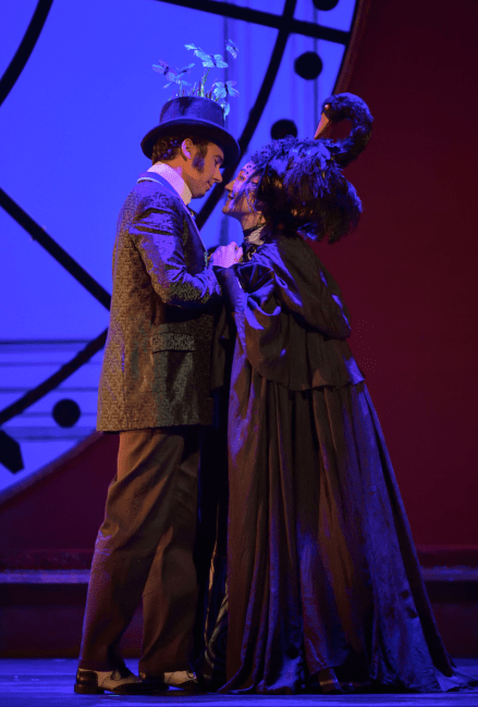 Angèle de Olivarès (Anne-Catherine Gillet), Horace de Massarena (Cyrille Dubois) © Stefan Brion