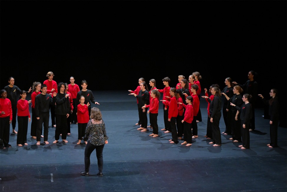 Cours publics de la Maîtrise Populaire, Opéra-Comique, novembre 2024 © Frédéric Michot