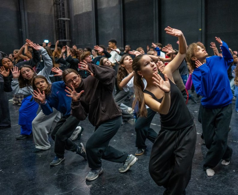 Répétitions du concert de la Maîtrise Populaire de l'Opéra-Comique