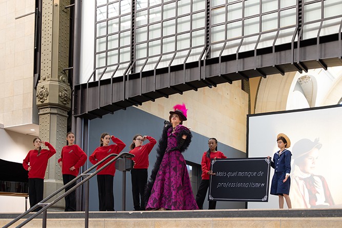 Concert de la maitrise de l’Opéra-Comique au musée d'Orsay © Musée d’Orsay Allison Bellido Espichan