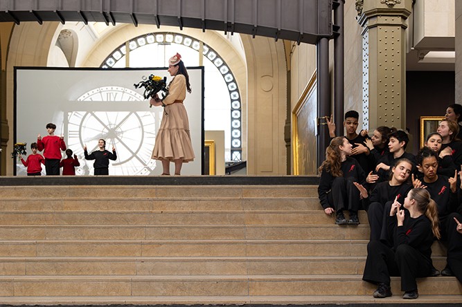 Concert de la maitrise de l’Opéra-Comique au musée d'Orsay © Musée d’Orsay Allison Bellido Espichan