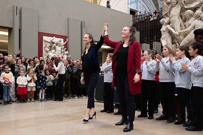 Concert de la maitrise de l’Opéra-Comique au musée d'Orsay © Musée d’Orsay Allison Bellido Espichan