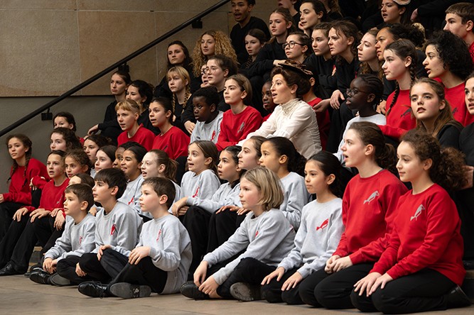 Concert de la maitrise de l’Opéra-Comique au musée d'Orsay © Musée d’Orsay Allison Bellido Espichan