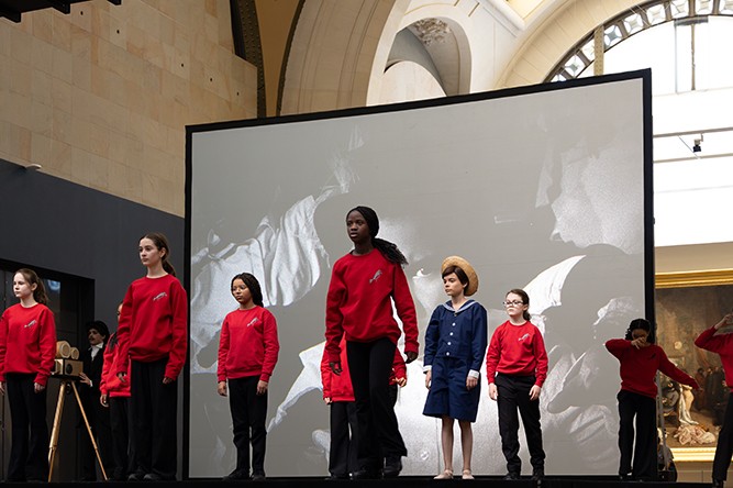 Concert de la maitrise de l’Opéra-Comique au musée d'Orsay © Musée d’Orsay Allison Bellido Espichan