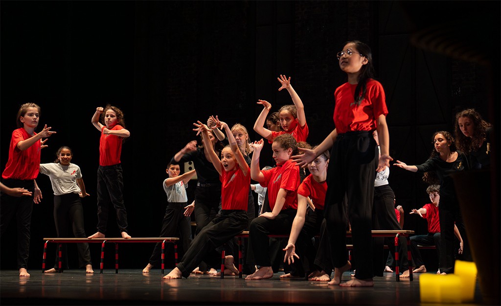Spectacle des pré-maîtrisiens à l’Opéra-Comique © Eva Miquet