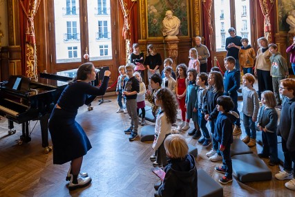 Atelier participatif avec Iris Thion-Poncet © Stefan Brion